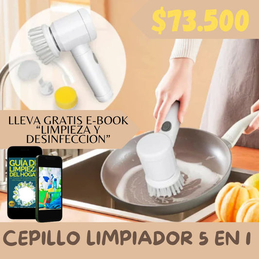 CleanMaster 5-in-1 (Cepillo Limpieza)