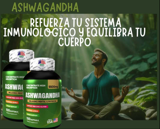 ASHWAGANDHA X 100 SOFTGELS