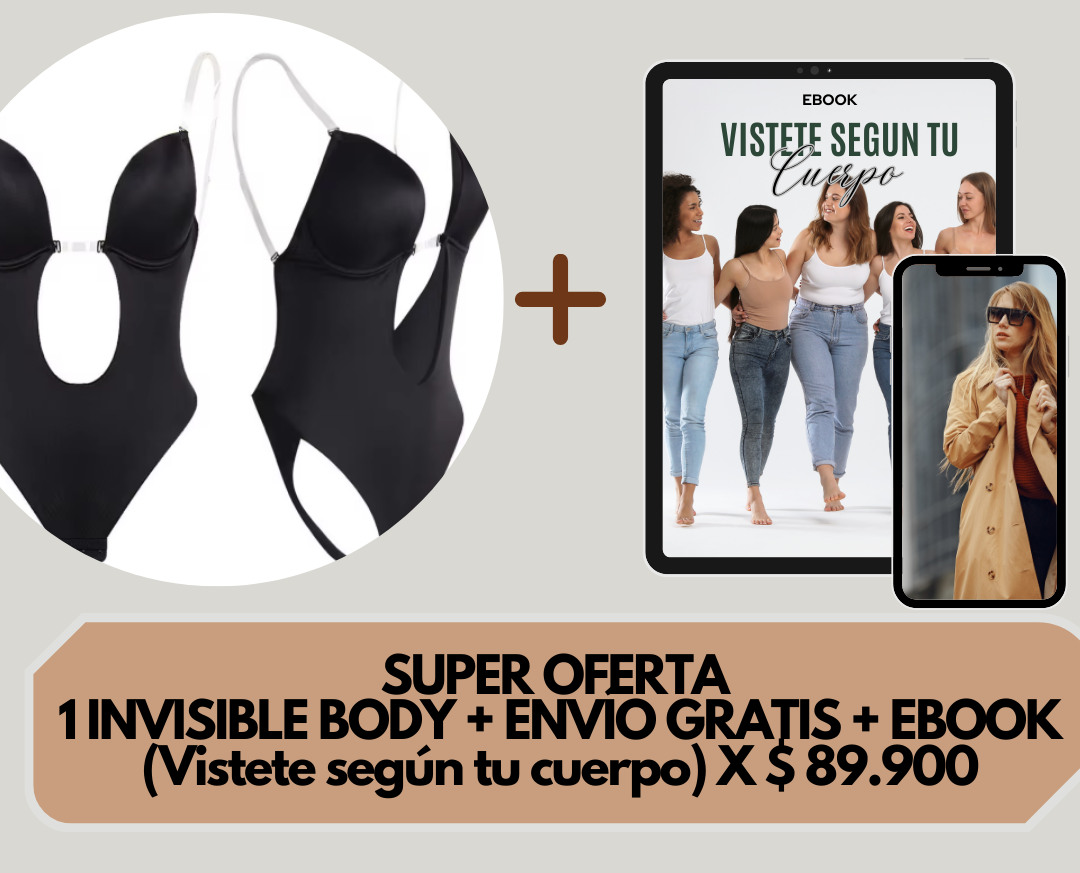 Invisible Body Shaper ™ (Escote) 2 X $ 139.900