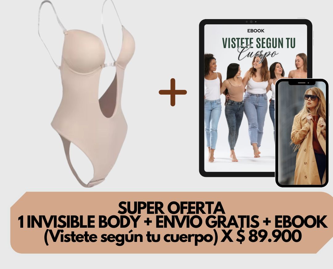 Invisible Body Shaper ™ (Escote) 2 X $ 139.900